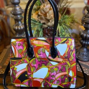 Colorful Patent Women's Handbag